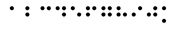 Braille Font Regular